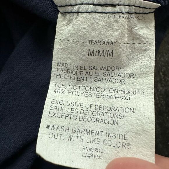 Under Armour Blue Freedom T-Shirt Short Sleeve Loose Fit Men’s Size Medium - Picture 12 of 13